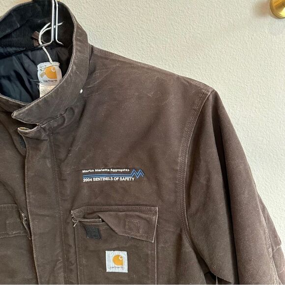 Carhartt | C03 DKE | 2004 Men's Brown Jacket | Vintage sz 48 / XL monogram - Picture 8 of 9